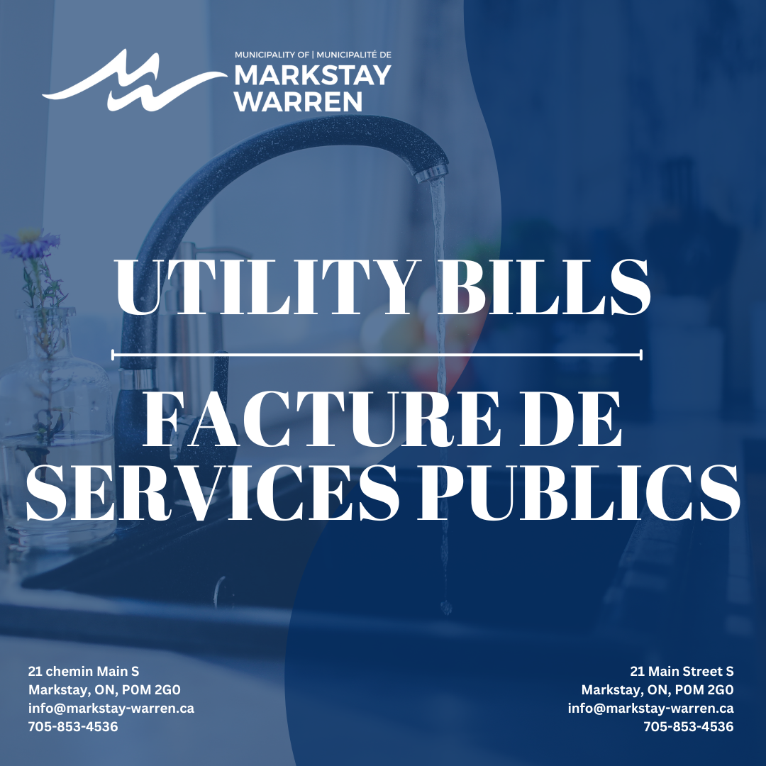 Utility Bills | Factures de Services Publics